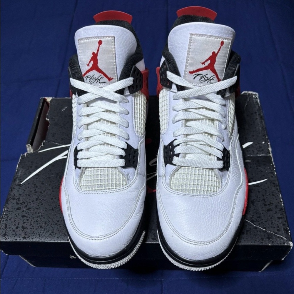 Jordan 4 Retro Red Cement 2023 Size 10.5